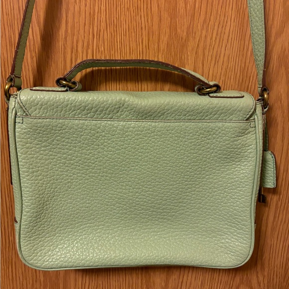 fossil pebbled leather crossbody purse - Picture 4 of 10